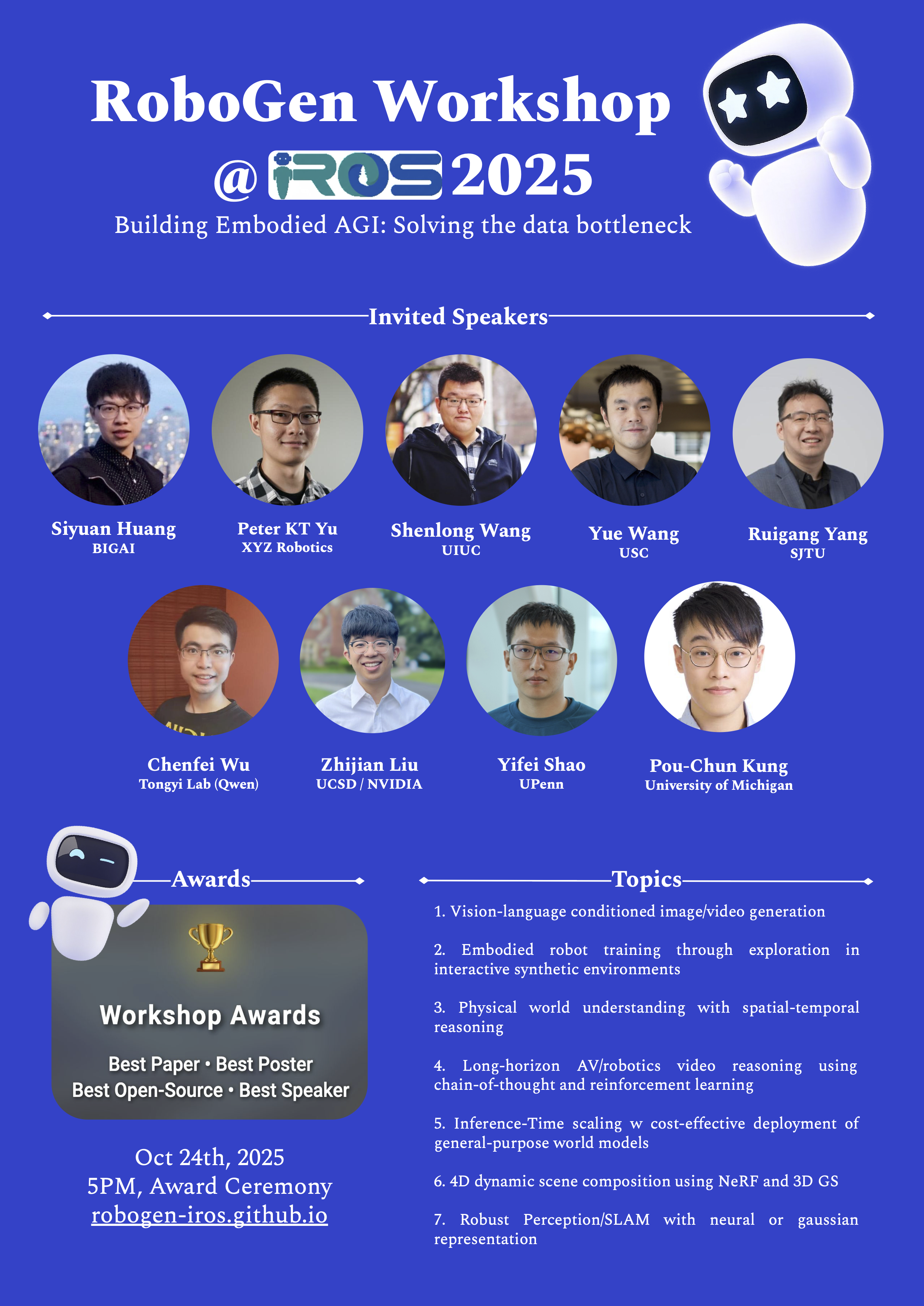 IROS Workshop